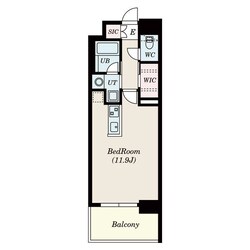 名古屋駅 徒歩10分 7階の物件間取画像